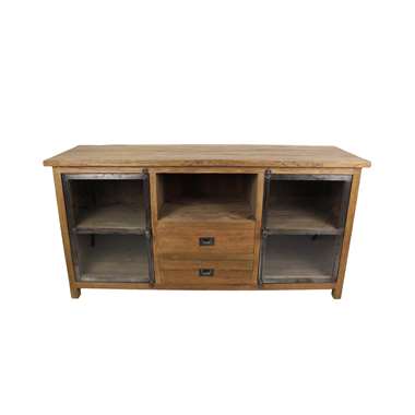HSM Collection TV-meubel Dingklik - bruin - 160x50x80 cm - Leen Bakker
