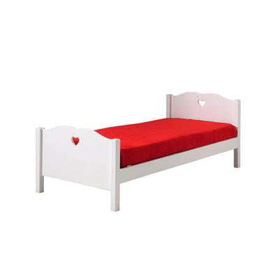 Vipack bed Amori is een wit bed