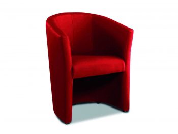 Met deze klassieke fauteuil haal je een goed zitcomfort in huis. Gebruik hem aan de eetkamertafel of als losstaand zitje. Het frame van de fauteuil is vervaardigd uit spaanplaat en afgewerkt in een kunstleder. Verkrijgbaar in meerdere kleuren en uitvoeringen.