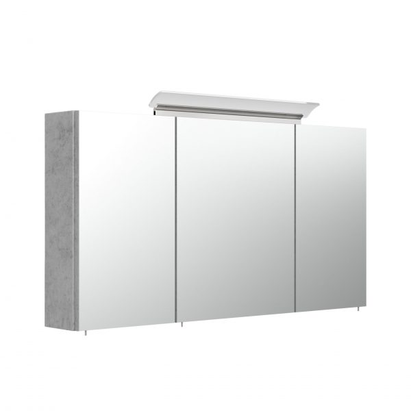 Deze spiegelkast kan door zijn strakke design een plaatsje vinden in elke badkamer. Door zijn 10 watt neutraal witte lamp ben je verzekerd van goed licht! (4000 Kelvin). Achter de deuren